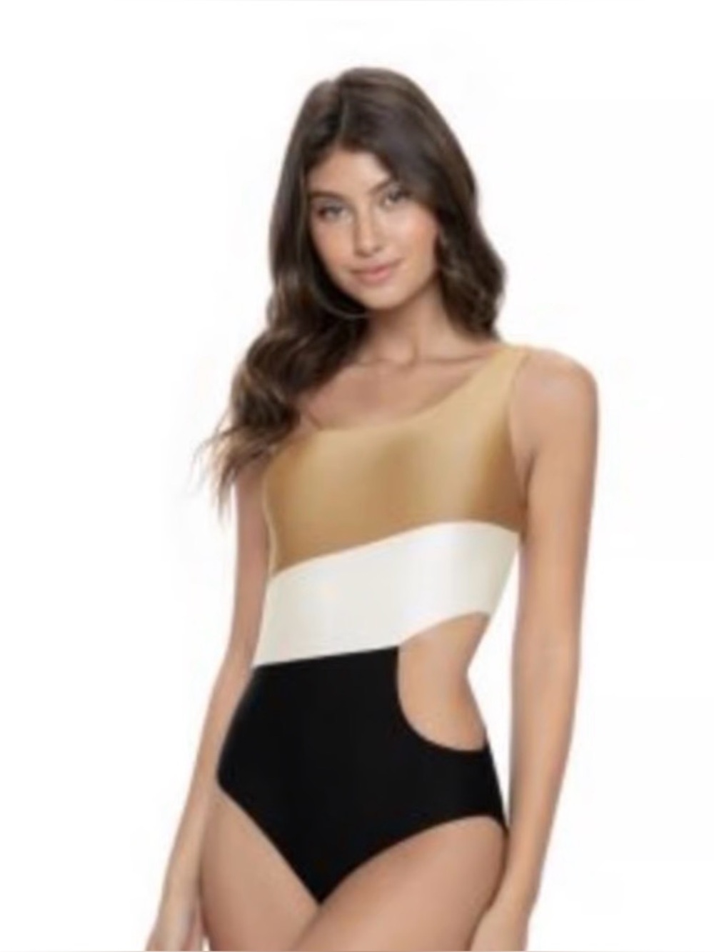PQ Kendra Cut-Out One-Piece Swimsuit PQ swim S NWT